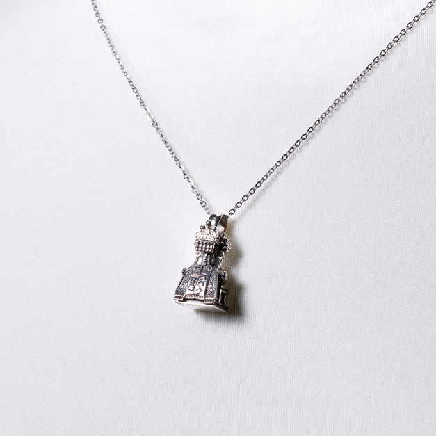 925純銀|立體大甲媽祖項鍊 PL0527