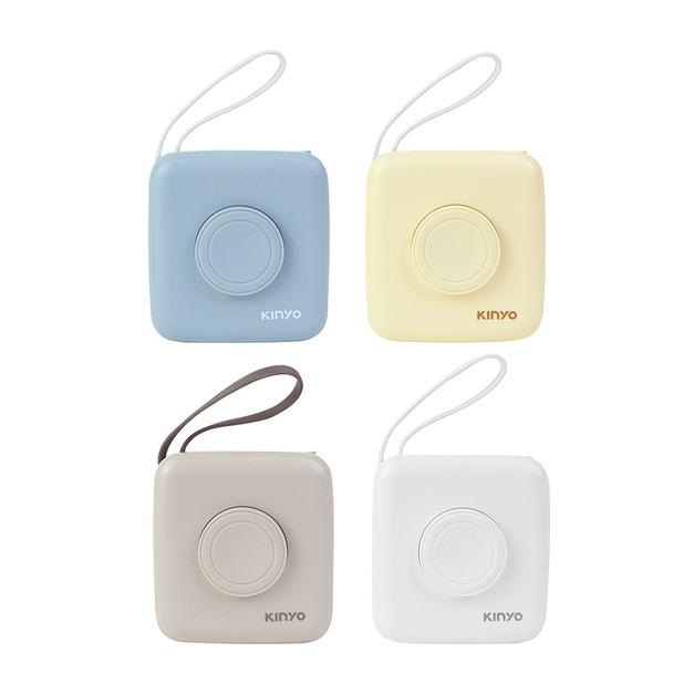 【免運】KINYO 8in1迷你大容量雙線行動充(4色) 【免運】KINYO 8in1迷你大容量雙線行動充(4色)