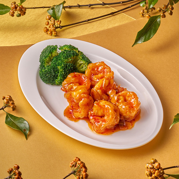 【常溫年菜】潮粵坊-金寶蒜片甘露大蝦球 【常溫年菜】潮粵坊-金寶蒜片甘露大蝦球