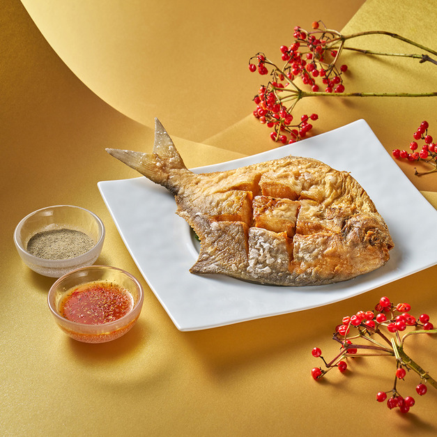 【常溫年菜】潮粵坊-乾煎大白鯧 【常溫年菜】潮粵坊-乾煎大白鯧