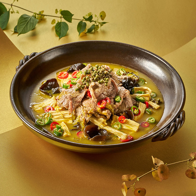 【常溫年菜】潮粵坊-老罈酸菜雪花牛 【常溫年菜】潮粵坊-老罈酸菜雪花牛