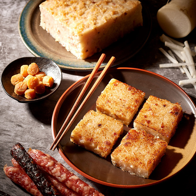 【冷凍年菜】潮粵坊-美福干貝蘿蔔糕 【冷凍年菜】潮粵坊-美福干貝蘿蔔糕