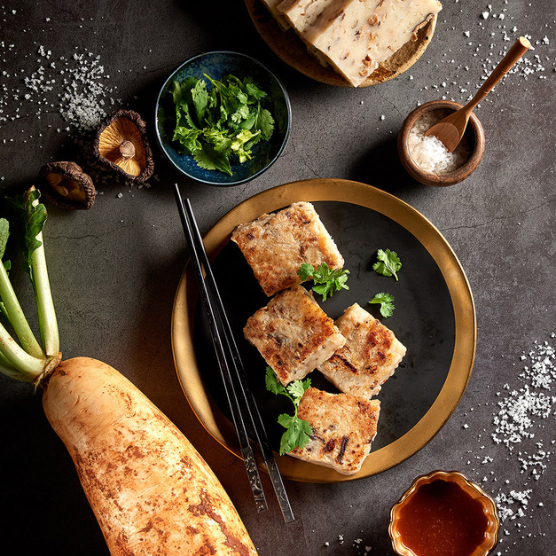 【冷藏年菜】潮粵坊-蔬食鮮菇素蘿蔔糕 【冷藏年菜】潮粵坊-蔬食鮮菇素蘿蔔糕