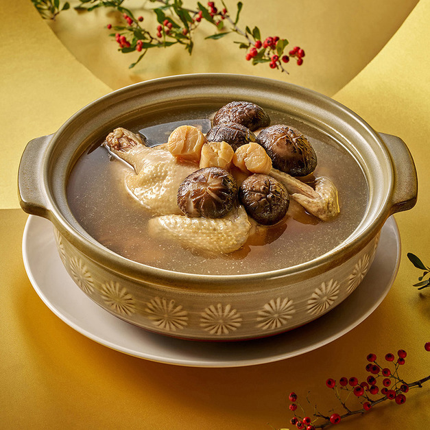 【常溫年菜】米香-花菇瑤柱燉雞湯 【常溫年菜】米香-花菇瑤柱燉雞湯