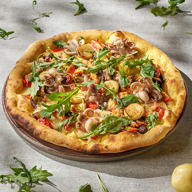 【常溫年菜】GMT-手工章魚馬鈴薯披薩 【常溫年菜】GMT-手工章魚馬鈴薯披薩