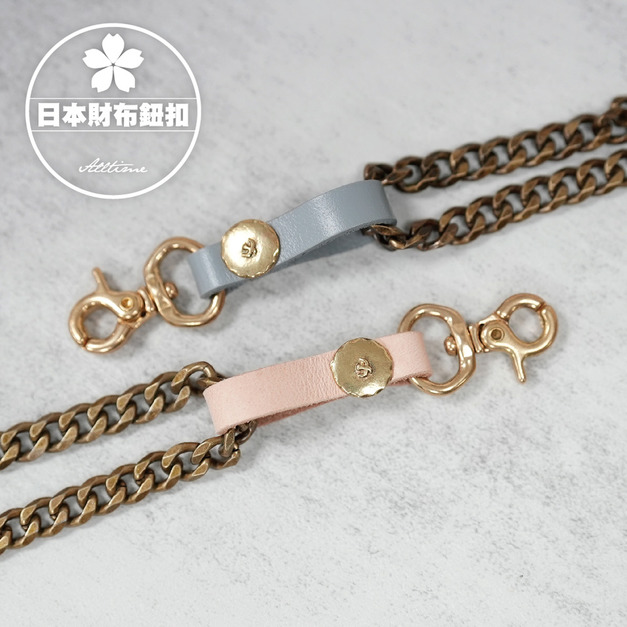 【ALL TIME 完全計時】日本財布扣古銅鍊腕帶手機掛繩 附夾片 【ALL TIME 完全計時】日本財布扣古銅鍊腕帶手機掛繩 附夾片