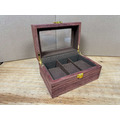福利品 | 惜物出清 | 花黎紅實木紋手錶收藏盒。3入裝 (木H3R)-福06_1 福利品 | 惜物出清 | 花黎紅實木紋手錶收藏盒。3入裝 (木H3R)-福06_1