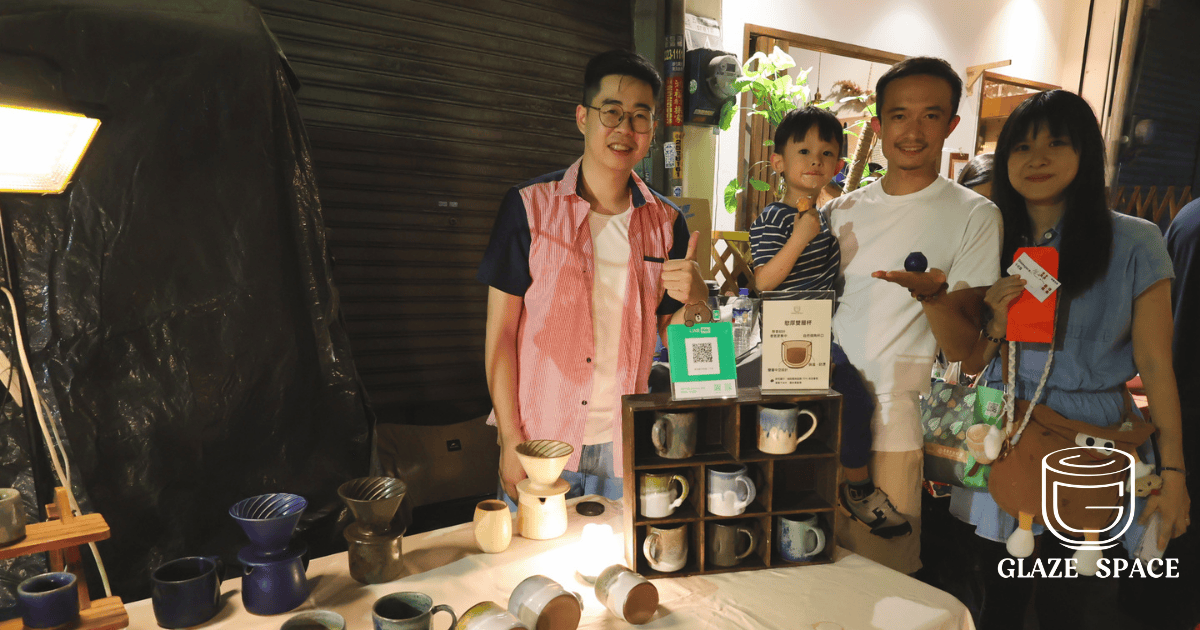 小花器抽獎得獎者合照