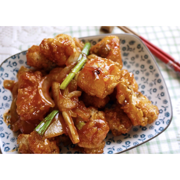 正無刺糖醋鱈魚塊(附醬包) 正無刺糖醋鱈魚塊(附醬包)