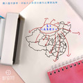 【地圖印章】中國地圖印章 東北亞地理學習_3 【地圖印章】中國地圖印章 東北亞地理學習_3