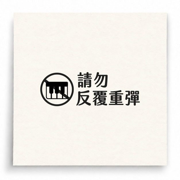 【B0018】 請勿反覆重彈印章 【B0018】 請勿反覆重彈印章