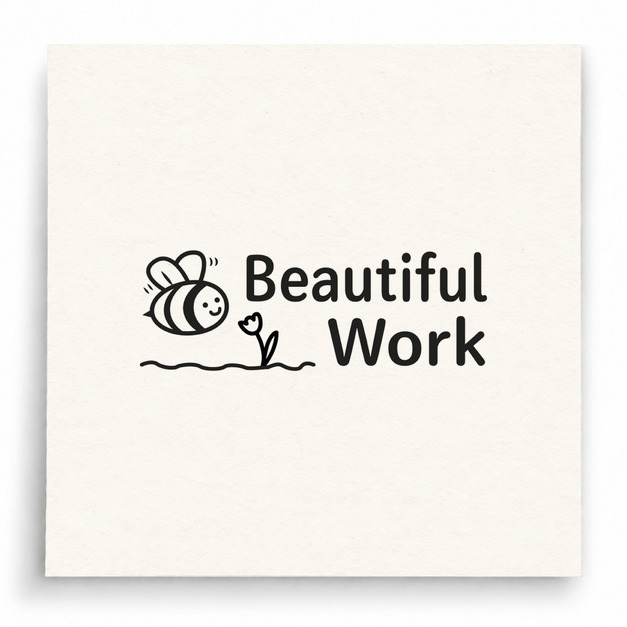 【B0085】 Beautiful Work印章 【B0085】 Beautiful Work印章