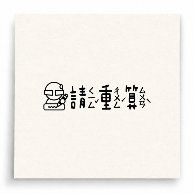 【B0277】 請重算人物版印章 【B0277】 請重算人物版印章