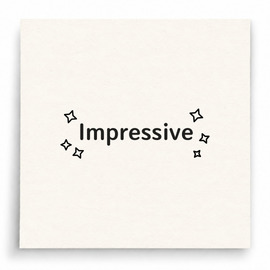【B0105】 Impressive印章 【B0105】 Impressive印章