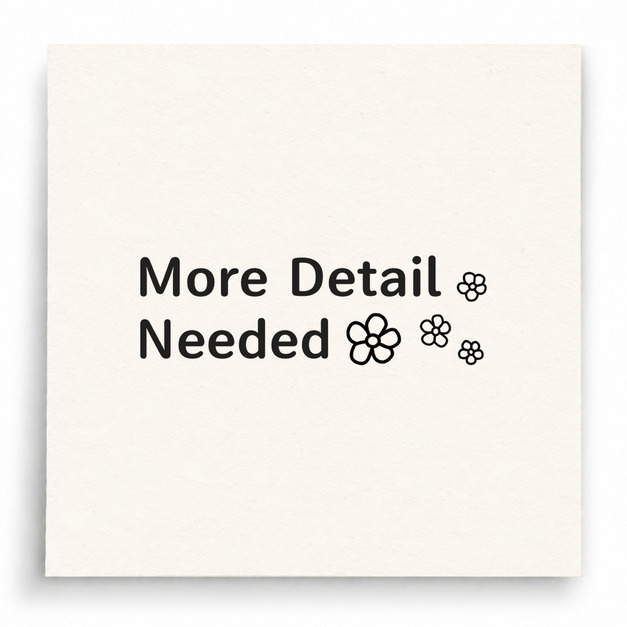 【B0098】 More Detail Needed印章 【B0098】 More Detail Needed印章