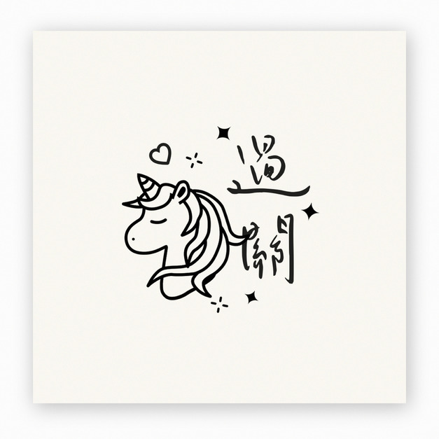 【J0192】過關獨角獸印章 【J0192】過關獨角獸印章