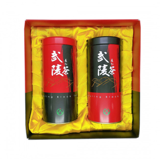 武陵農場金萱+烏龍長紅茶禮盒 60g罐裝兩入 武陵農場金萱+烏龍長紅茶禮盒 60g罐裝兩入
