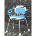 MedGear 美而 免工具軟墊靠背扶手洗澡椅 A-0167D_7 MedGear 美而 免工具軟墊靠背扶手洗澡椅 A-0167D_7