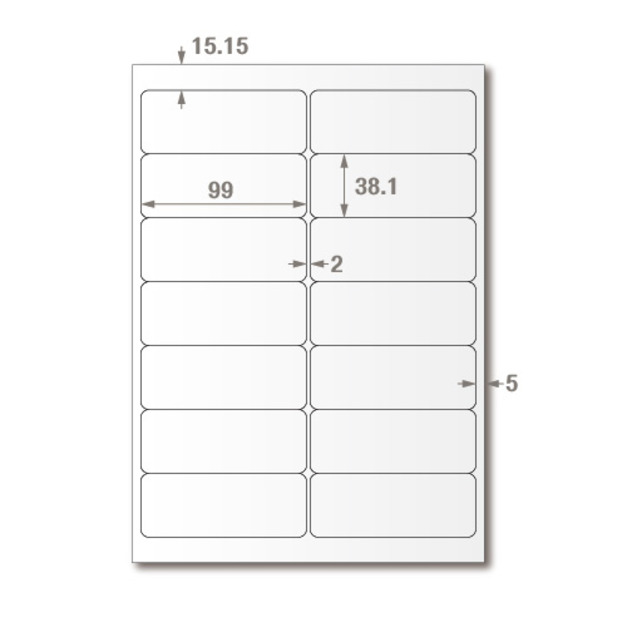 【龍德】三用電腦標籤貼紙 14格 LD-816 1000張(箱) 【龍德】三用電腦標籤貼紙 14格 LD-816 1000張(箱)