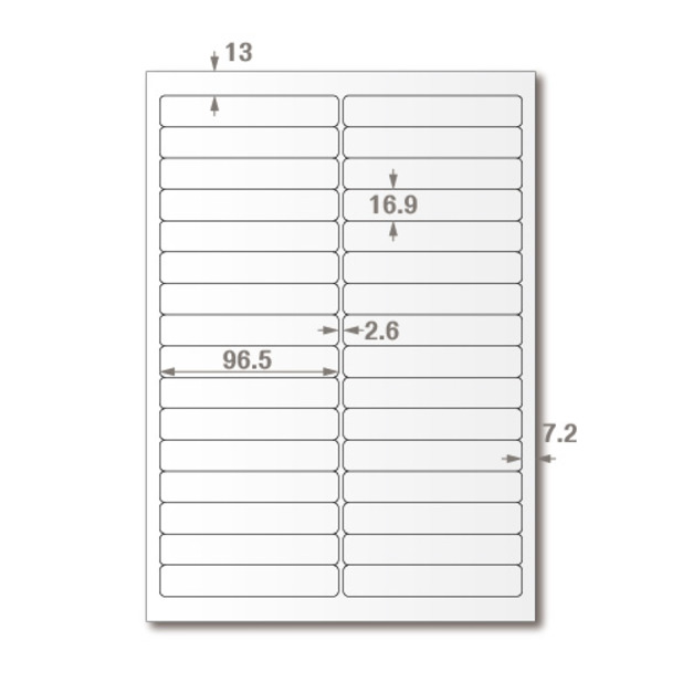 【龍德】三用電腦標籤貼紙 32格 LD-858 1000張(箱) 【龍德】三用電腦標籤貼紙 32格 LD-858 1000張(箱)