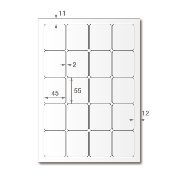 【龍德】三用電腦標籤貼紙 20格 LD-857 1000張(箱) 【龍德】三用電腦標籤貼紙 20格 LD-857 1000張(箱)