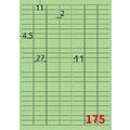 【龍德】三用電腦標籤貼紙 175格 LD-888 105張(盒)_2 【龍德】三用電腦標籤貼紙 175格 LD-888 105張(盒)_2