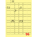 【龍德】三用電腦標籤貼紙 96格 LD-8116 105張(盒)_3 【龍德】三用電腦標籤貼紙 96格 LD-8116 105張(盒)_3