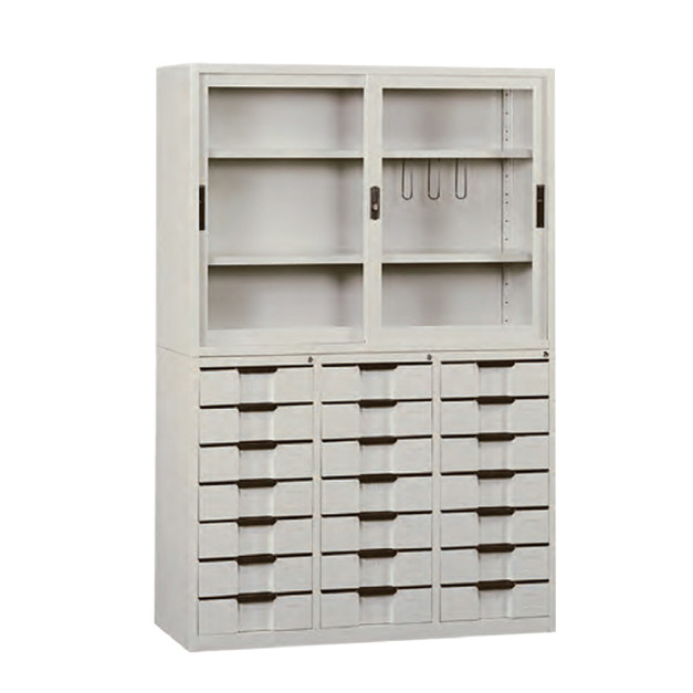 KG-118+KT-118-21D 4*3尺 21抽 玻璃拉門+鐵櫃拉門 理想櫃 KG-118+KT-118-21D 4*3尺 21抽 玻璃拉門+鐵櫃拉門 理想櫃