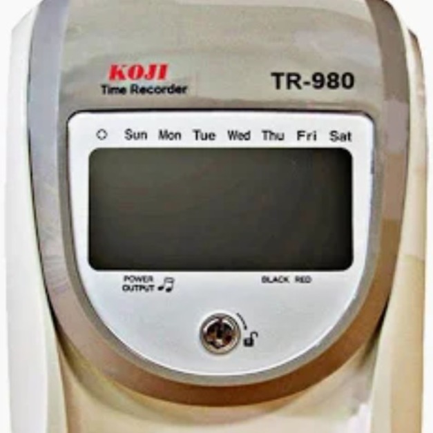 KOJI打卡鐘 六欄位指針 TR-980 KOJI打卡鐘 六欄位指針 TR-980
