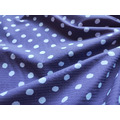 日系 靛藍色圓點 涼感尼龍混紡棉_5 日系 靛藍色圓點 涼感尼龍混紡棉_5