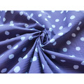 日系 靛藍色圓點 涼感尼龍混紡棉_1 日系 靛藍色圓點 涼感尼龍混紡棉_1