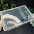 飼養盒 透明飼養盒 掀蓋式 大號 飼養盒 觀察盒(贈黑色水盆)_1 飼養盒 透明飼養盒 掀蓋式 大號 飼養盒 觀察盒(贈黑色水盆)_1