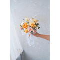 陽光橘粉色棒棒糖新娘捧花 (永生花&乾燥花)_2 陽光橘粉色棒棒糖新娘捧花 (永生花&乾燥花)_2