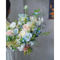 清新藍粉色系歐式大捧花 - 鮮花捧花_1 清新藍粉色系歐式大捧花 - 鮮花捧花_1