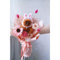 卡皮巴拉水豚畢業花束-粉兔_3 卡皮巴拉水豚畢業花束-粉兔_3