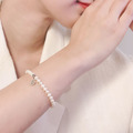 Holy spirit【神的國度】水晶純銀手環_珍珠_2 Holy spirit【神的國度】水晶純銀手環_珍珠_2