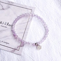 Holy spirit 【神的國度】水晶純銀手環_薰衣草紫晶 Holy spirit 【神的國度】水晶純銀手環_薰衣草紫晶