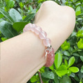 Holy spirit 【心之嚮往】水晶純銀手環_深+淺草莓晶_6 Holy spirit 【心之嚮往】水晶純銀手環_深+淺草莓晶_6