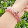 Holy spirit 【神的國度】水晶純銀手環_草莓晶_4 Holy spirit 【神的國度】水晶純銀手環_草莓晶_4
