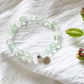 Holy spirit【Jul.】水晶純銀手環_淡綠螢石+白爆晶_11 Holy spirit【Jul.】水晶純銀手環_淡綠螢石+白爆晶_11