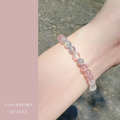 Holy spirit【Sep.】水晶純銀手環_草莓晶+灰月光+粉水晶_5 Holy spirit【Sep.】水晶純銀手環_草莓晶+灰月光+粉水晶_5