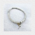 Holy spirit【心之嚮往】水晶純銀手環_月光石+白松石(可加購925十字架)_7 Holy spirit【心之嚮往】水晶純銀手環_月光石+白松石(可加購925十字架)_7