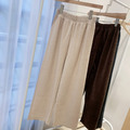 超顯瘦修身 絨布直條紋彈性寬褲_20 超顯瘦修身 絨布直條紋彈性寬褲_20