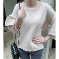 加分款 氣質澎袖下打折柔軟針織_4 加分款 氣質澎袖下打折柔軟針織_4