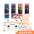 低痛感寶石星空熱蠟雙鍋除毛組【含頂級保養套組】_1 低痛感寶石星空熱蠟雙鍋除毛組【含頂級保養套組】_1