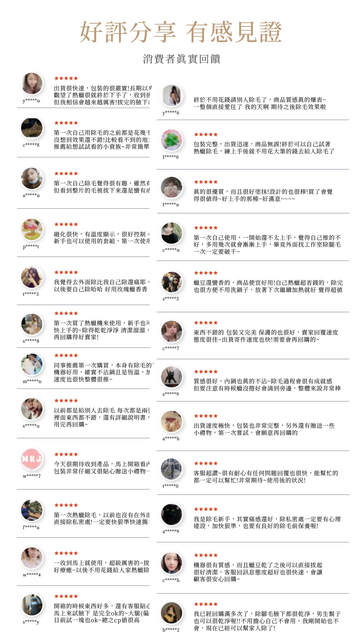 職人硬蠟【基礎套組】好評分享