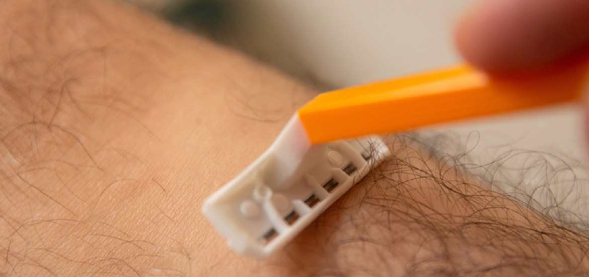 男生除毛推薦的除毛工具-刮鬍刀