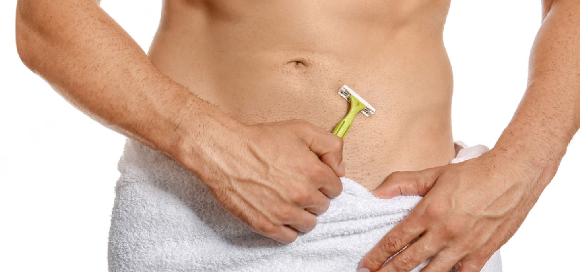 男生私密處除毛方式-刮鬍刀