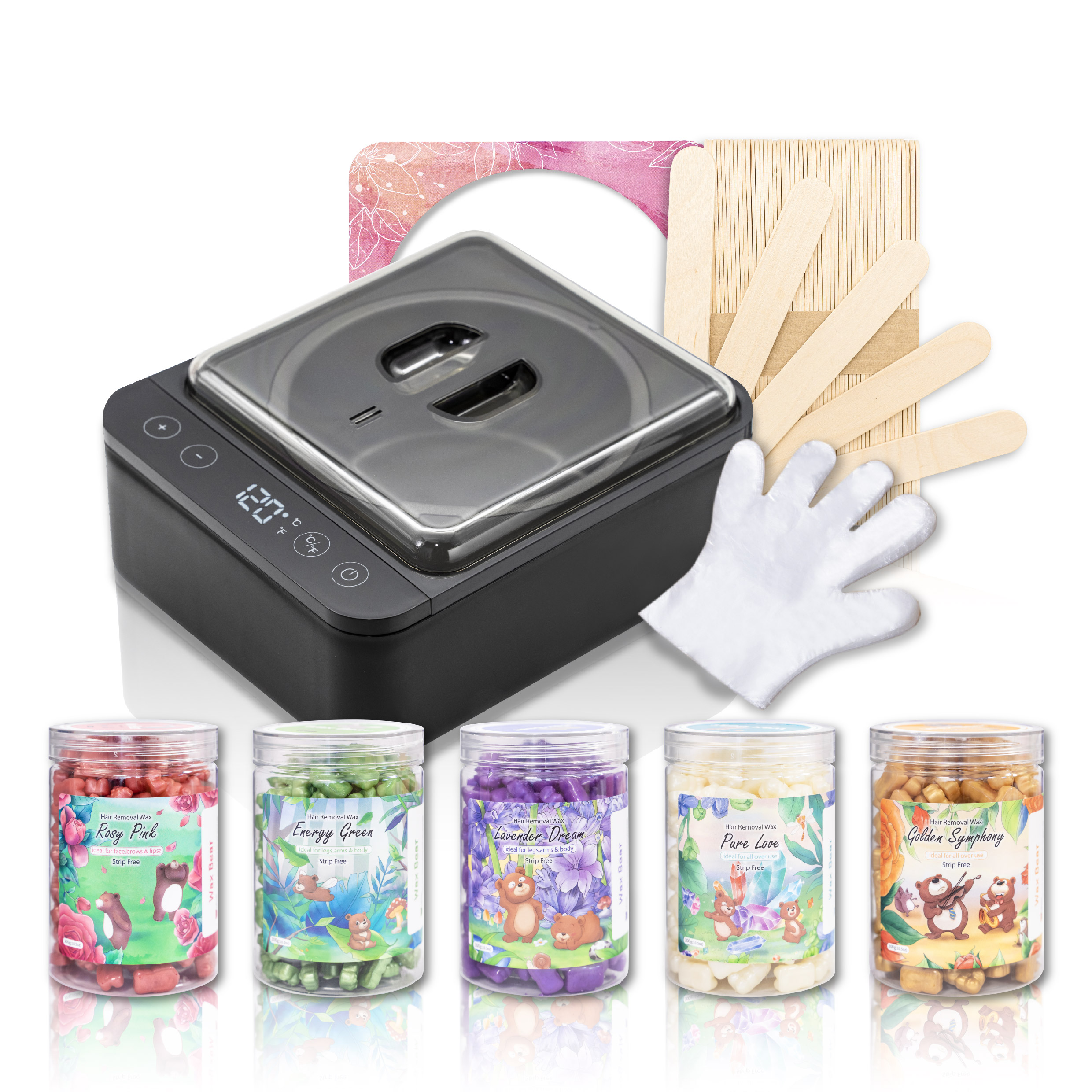 夢幻小熊高效除毛組【基礎套組】