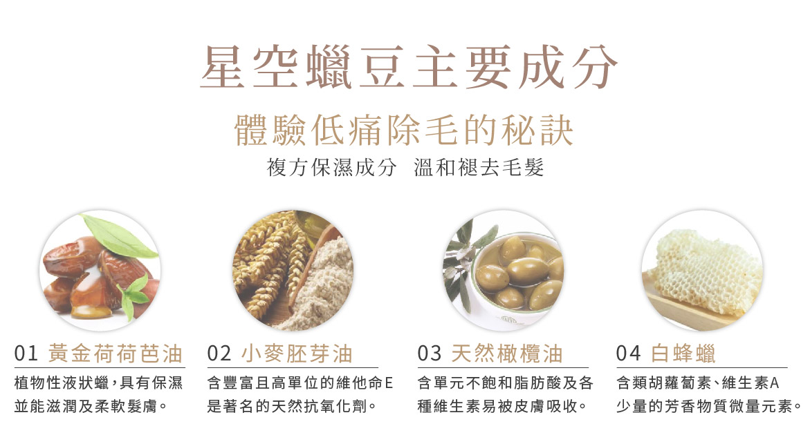 星空蠟豆主要成分